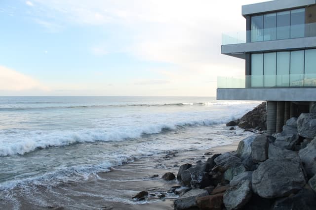 Casa frente al mar
